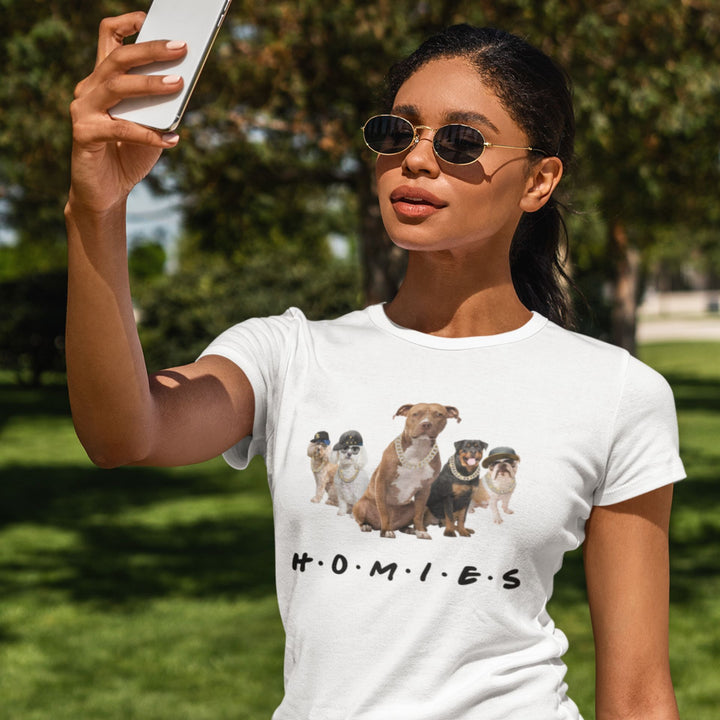 Pit Bull Homies Tee