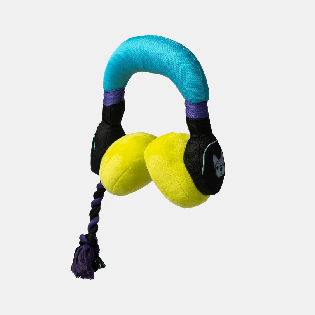 Headphones Dog Toy