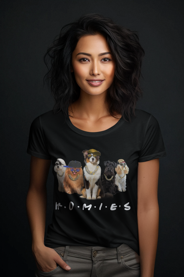 Australian Shepherd Homies Tee