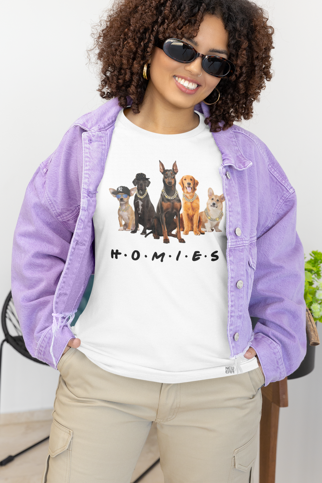 Doberman Homies Tee