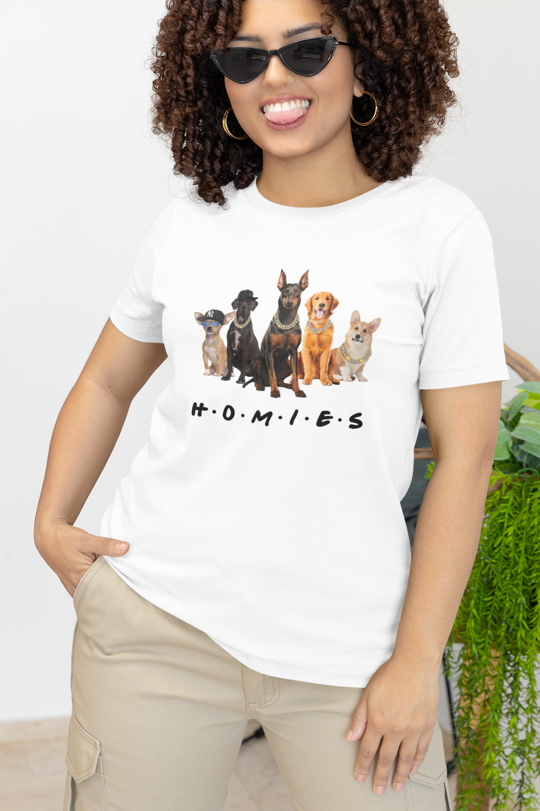 Doberman Homies Tee