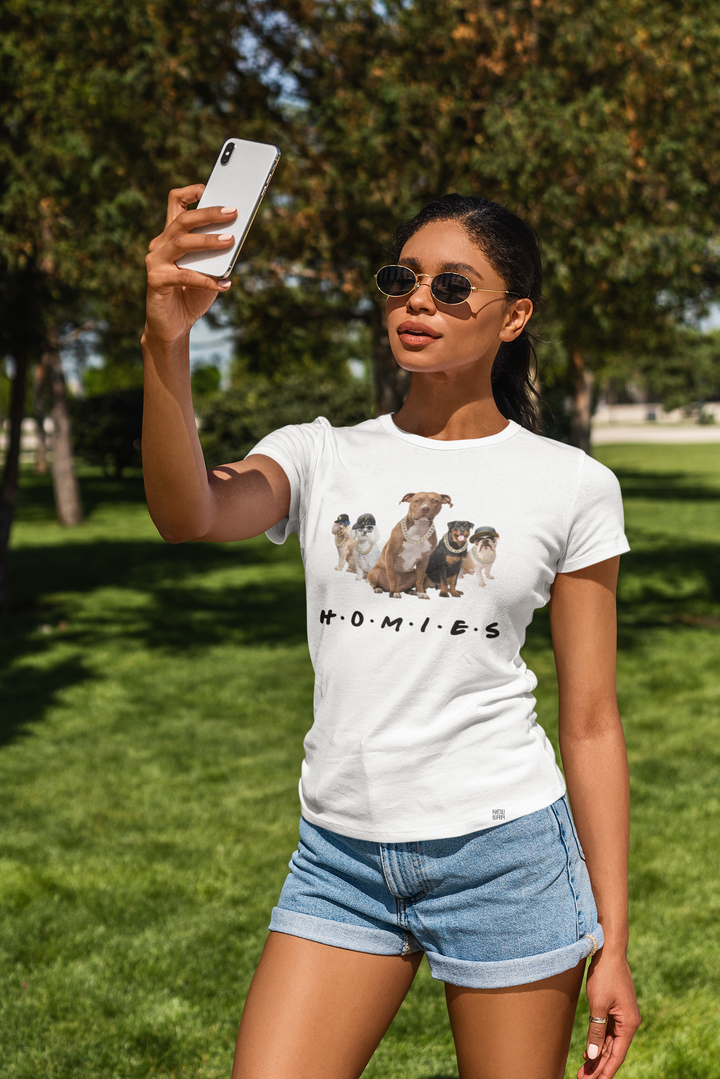 Pit Bull Homies Tee